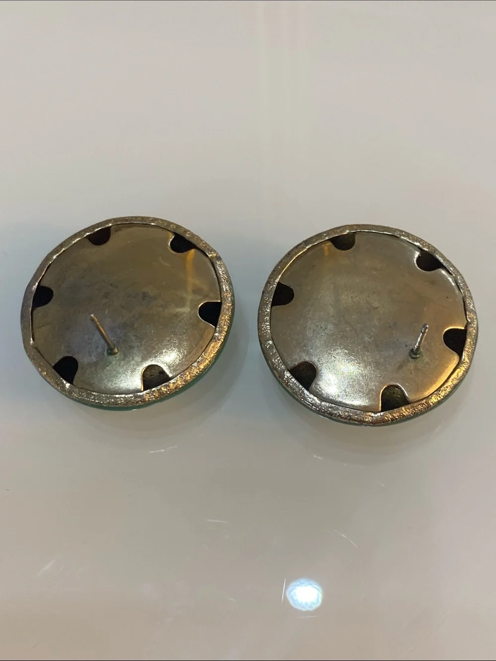 Set of three earrings